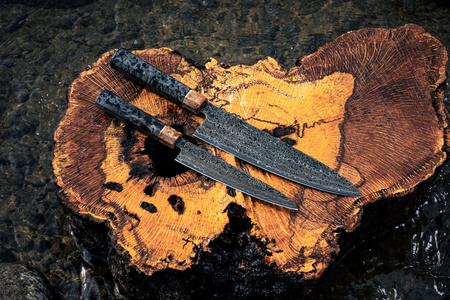 Nóż kuchenny Suncraft SENZO DAWN (Limited Edition) Petty 150 mm [LE23-P]