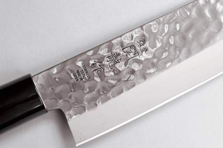 Nóż Sekiryu KATEI HAMMERED Santoku 165mm [SRH100]