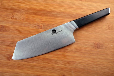Nóż Dellinger CUBE EBONY WOOD Nakiri 200 mm [XZ-B578]