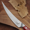 Nóż Dellinger SANDVIK NORTHERN SUN Boning 165 mm [K-H202] Red