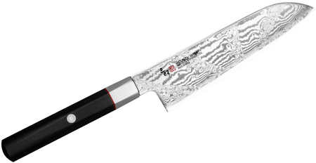 Nóż kuchenny Zanmai Splash Damascus Santoku 18cm HZ2-3003DS