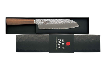 Nóż Sekiryu KASHI Santoku 165mm [SR-VGH100W]