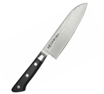 Nóż kuchenny Santoku Tojiro Classic Damascus F-659 17 cm