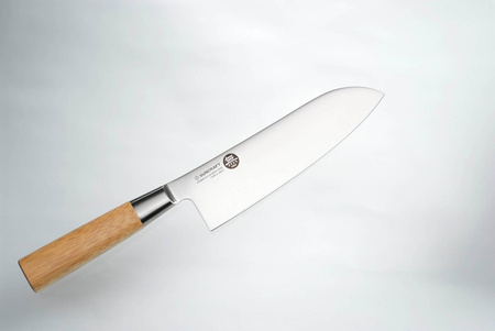 Nóż kuchenny Suncraft MU BAMBOO Santoku 167 mm [MU-03]