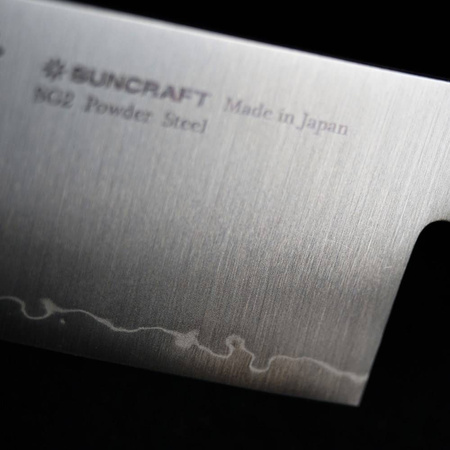 Nóż kuchenny Suncraft SENZO PROFESSIONAL Nakiri 165 mm [MP-06]