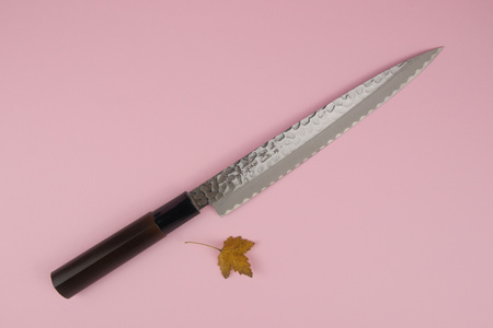 Nóż Sekiryu KATEI HAMMERED Sashimi 210 mm [SRH400]