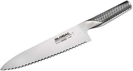 Nóż kuchenny GLOBAL do pieczywa 20 cm [G-22]