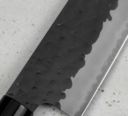 Tojiro Hammered VG-10 Nóż Santoku 17cm