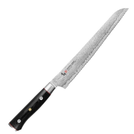 Nóż kuchenny Zanmai Classic Pro Zebra do pieczywa 23cm HFZ-8014D