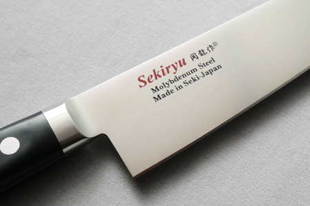 Nóż Sekiryu KUROI TORI Santoku 180mm [SR-MS180]