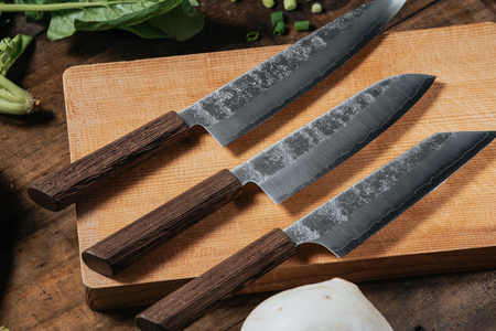 Nóż kuchenny Suncraft SENZO RETRO Nakiri 170 mm [GS-06]