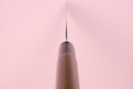 Nóż Sekiryu KATEI HAMMERED Santoku 165 mm [SRH100]