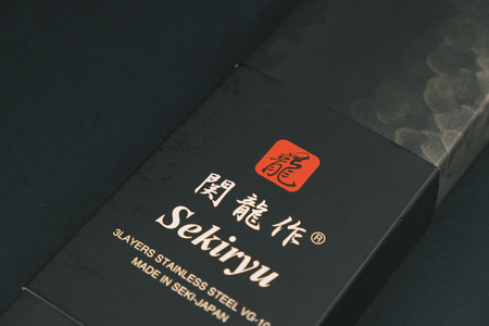 Nóż Sekiryu KASHI Nakiri 180 mm [SR-VGH200W]