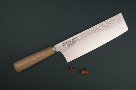Nóż Sekiryu KASHI Nakiri 180 mm [SR-VGH200W]