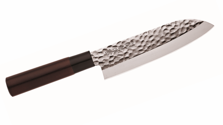 Nóż Sekiryu KATEI HAMMERED Santoku 165 mm [SRH100]