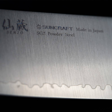 Nóż kuchenny Suncraft SENZO PROFESSIONAL Nakiri 165 mm [MP-06]