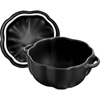 Garnek STAUB Mini Cocotte dynia 500 ml, czarny