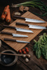 Nóż kuchenny Suncraft SENZO RETRO Nakiri 170 mm [GS-06]