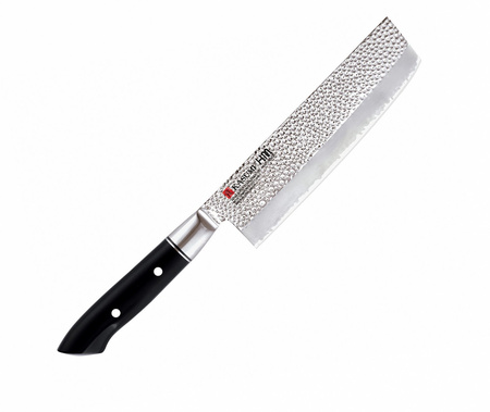 KASUMI Nóż Nakiri kuty VG10 HM dł. 17 cm  młotkowany