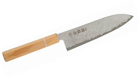 Nóż Sekiryu MOKUZAI Santoku 180mm [SR-VG100S]