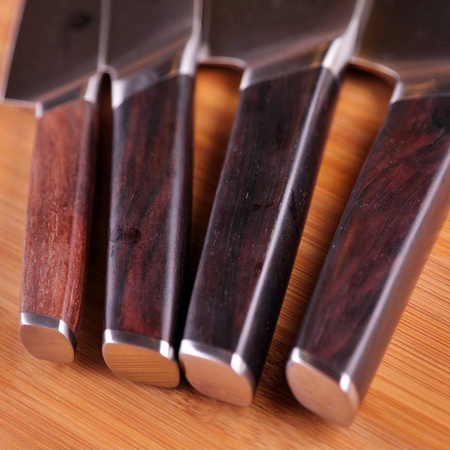 Nóż Dellinger CUBE EBONY WOOD Chiński Tasak 165 mm [XZ-B565]