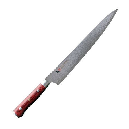 Nóż kuchenny Mcusta Zanmai Classic Pro Damascus Flame Sujihiki 24cm HFR-8010D