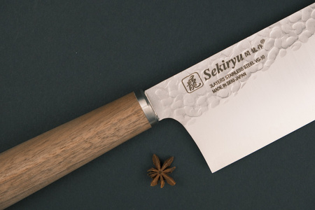 Nóż Sekiryu KASHI Nakiri 180 mm [SR-VGH200W]