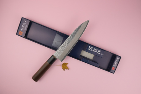 Nóż Sekiryu KATEI HAMMERED Gyuto 180 mm [SRH900]