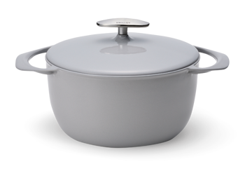 Garnek żeliwny UNILLOY Grey 22 cm [UC220GR]