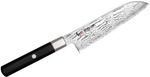 Nóż kuchenny Zanmai Splash Damascus Santoku 18cm HZ2-3003DS