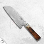 Nóż Dellinger MANMOSU Santoku 180 mm [K-H109]