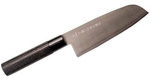 Nóż kuchenny Santoku Tojiro Zen Black FD-1567 16,5 cm