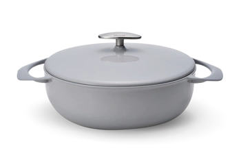 Garnek żeliwny UNILLOY Grey 22 cm [US220GR]