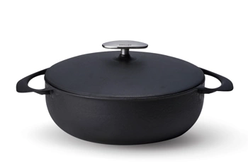 Garnek żeliwny UNILLOY Kurogane 22 cm [US220BK]